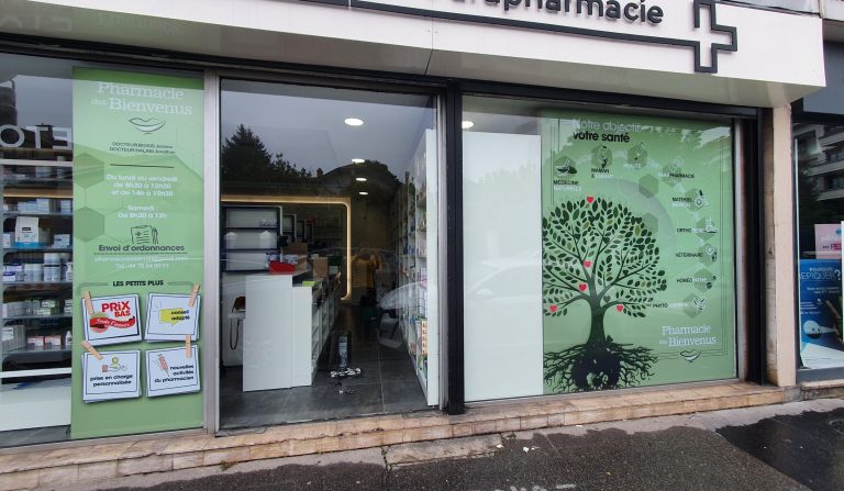 Cadres lumineux en pharmacie