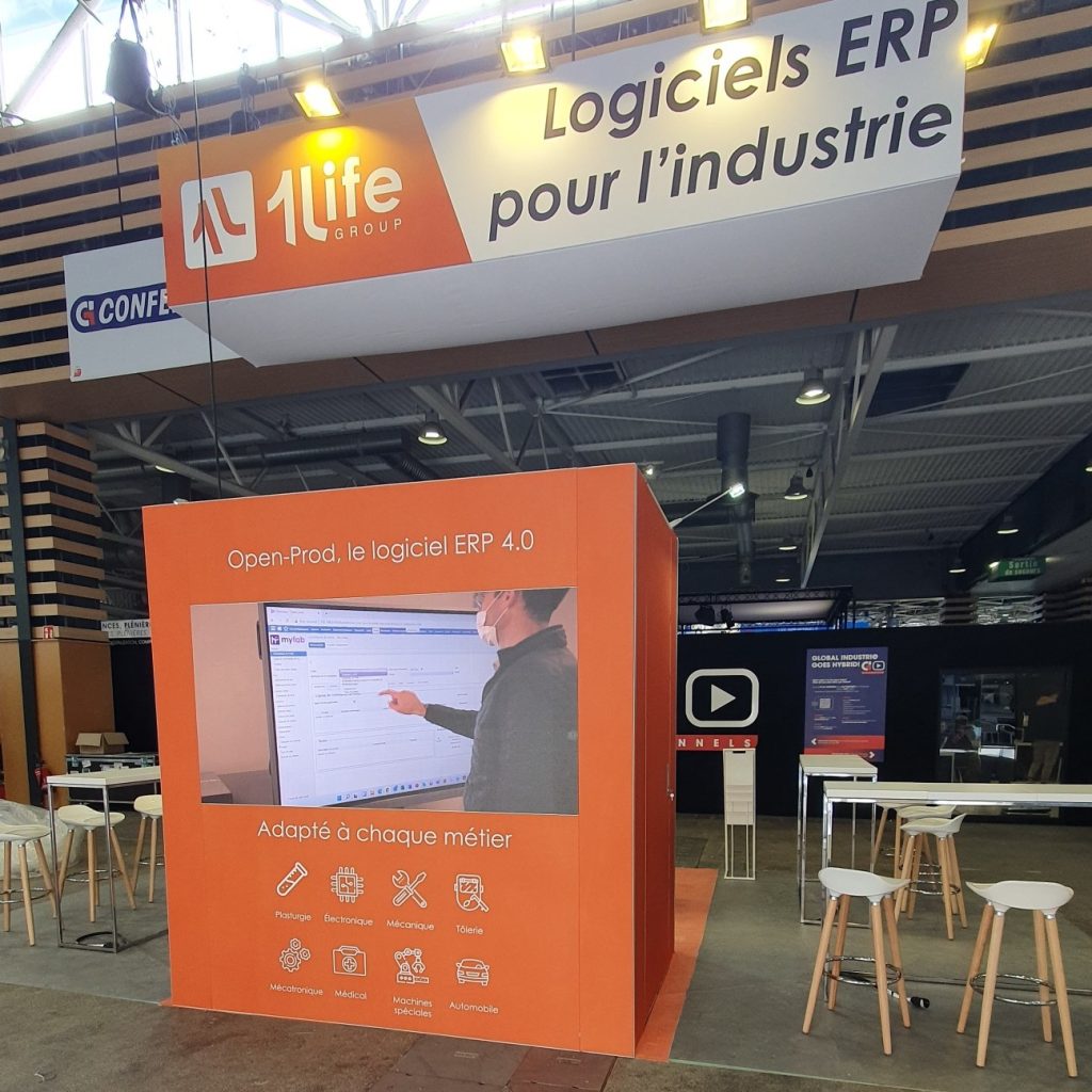 Stand 1Life sur Global Industrie - LED2