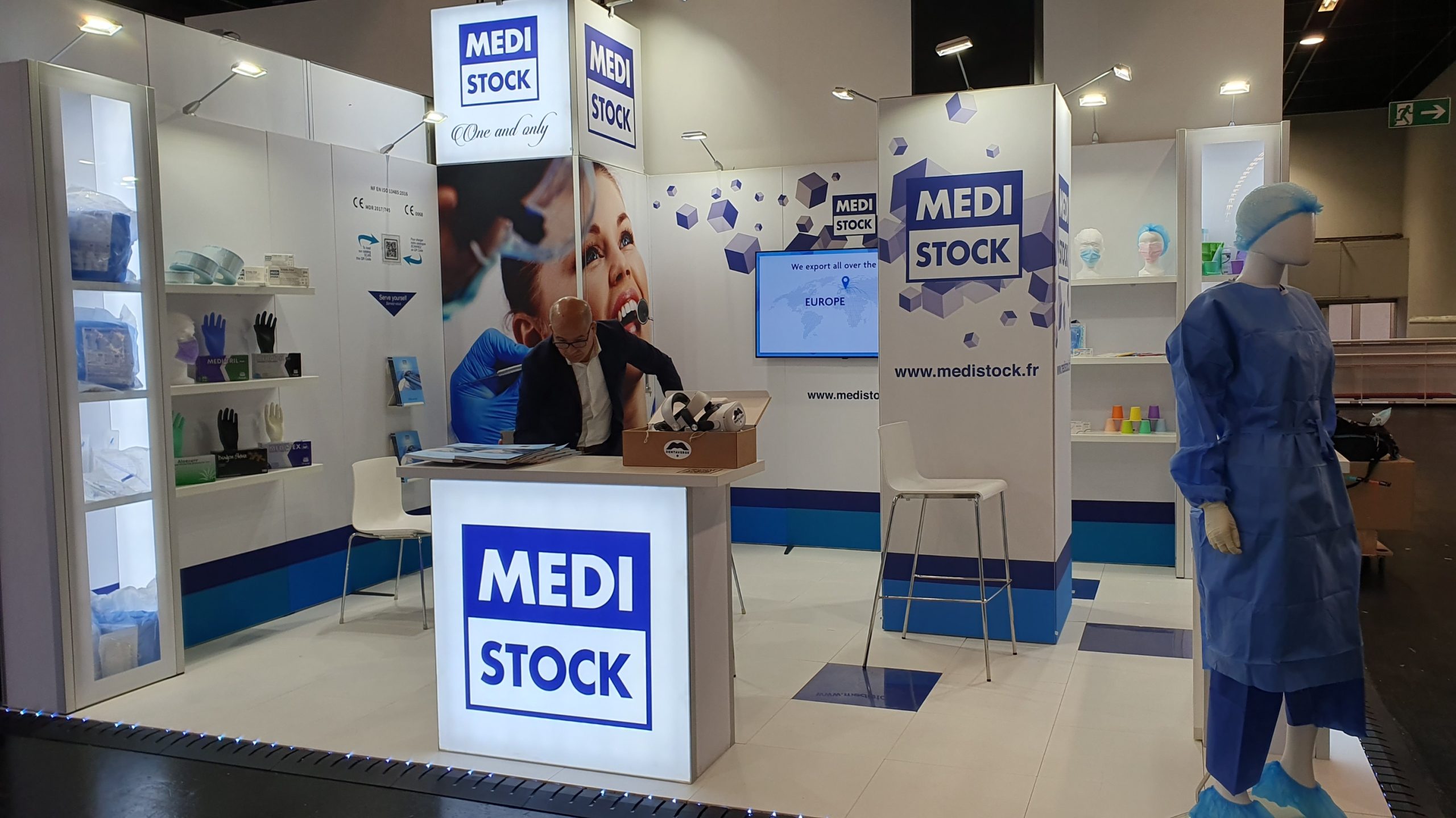Stand modulaire MEdistock