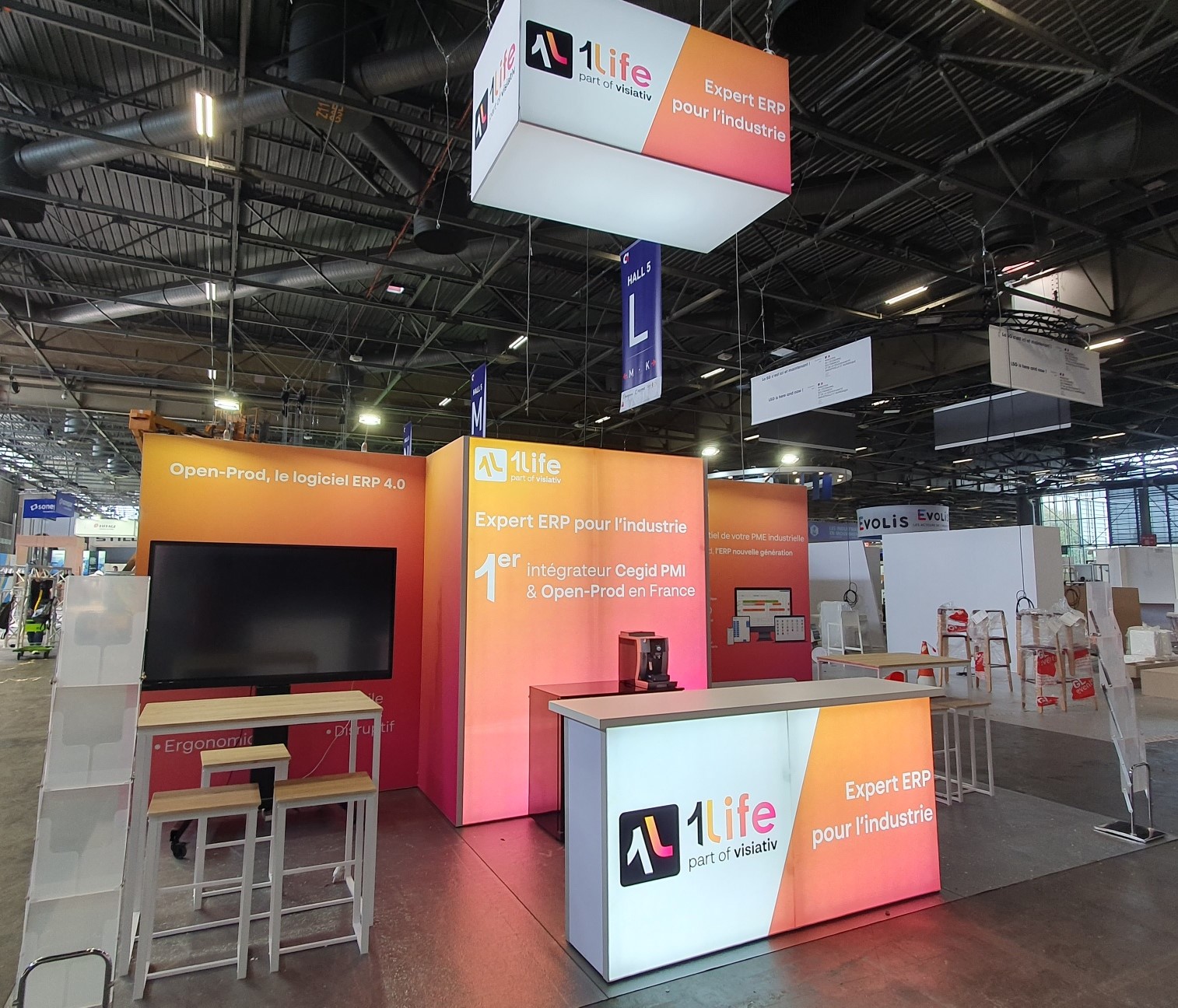 Stand 1Life sur Global Industrie 2024