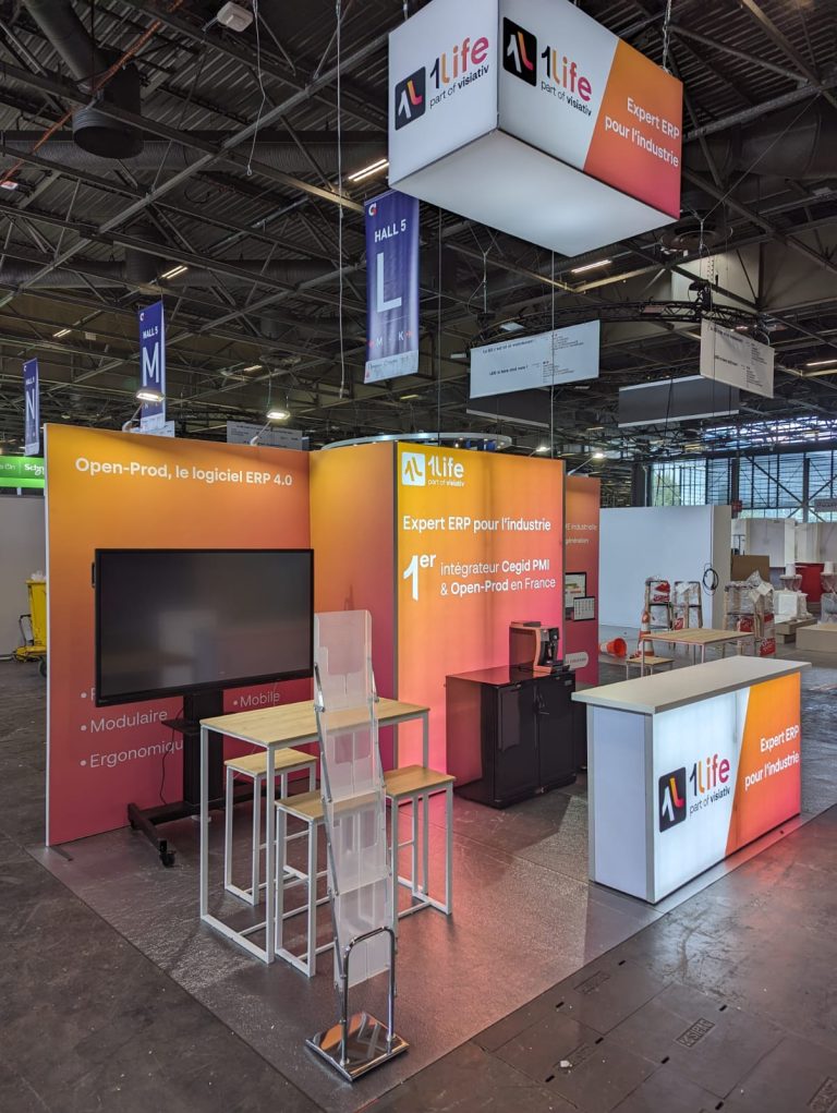 Coin démo sur le stand