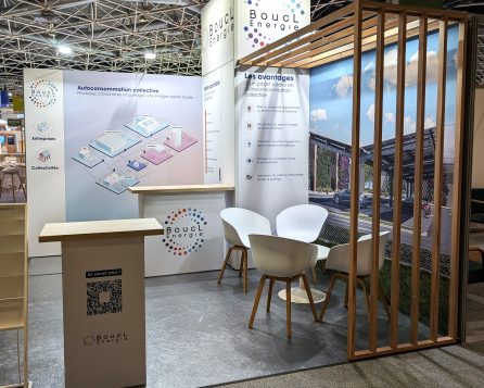 Stand modulable au salon Global Industrie